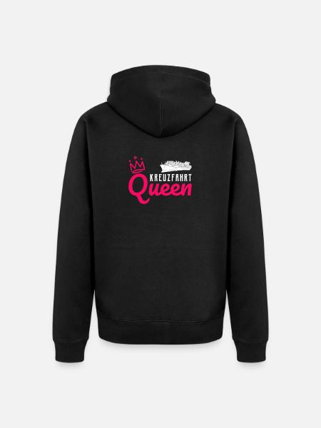 Kreuzfahrt - Unisex Premium Bio Zip Hoodie - Schwarz