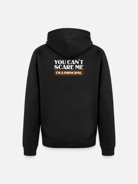 Schulleiter Geschenk - Unisex Premium Bio Zip Hoodie - Schwarz