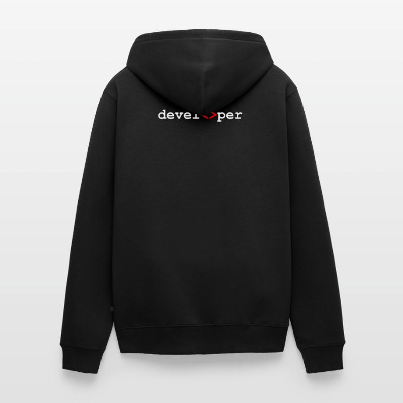 Developer developer programmer Unisex Premium Organic Zip Hoodie