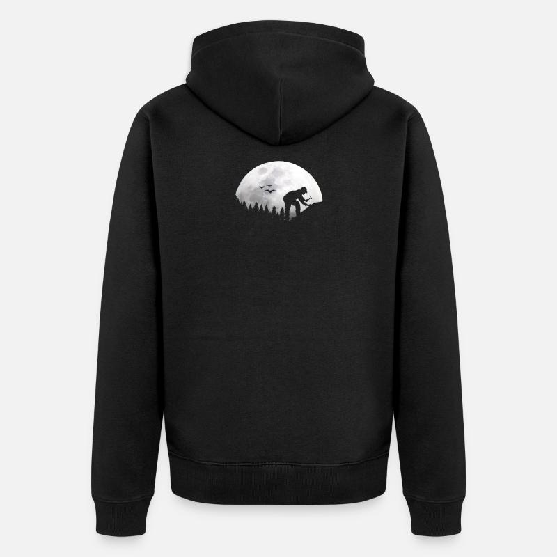 Menuiserie Moon Carpenter - Veste à capuche bio Premium Unisexe - noir