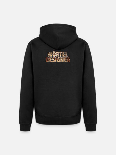 Maurer - Unisex Premium Bio Zip Hoodie - Schwarz