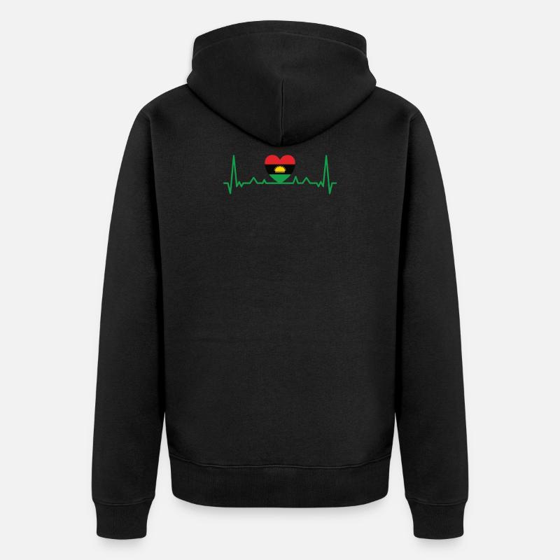 Biafra - Veste à capuche bio Premium Unisexe - noir