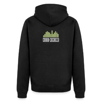 Sound-Engineer I Sontechniker - Veste à capuche bio Premium Unisexe - noir - Dos - Nico (187cm)
