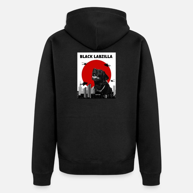 Labrador - Veste à capuche bio Premium Unisexe - noir