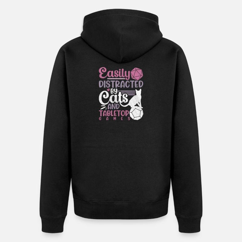 Bordspil Katte Killing Rollespil Rollespil - Ekologisk premiumluvjack unisex - svart