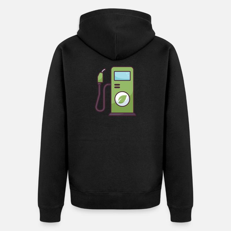 Pompe à essence - Veste à capuche bio Premium Unisexe - noir