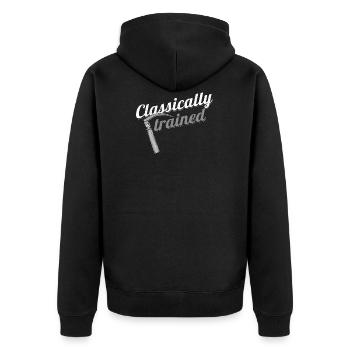 Classically Trained Laryngoscope Anesthetist - Veste à capuche bio Premium Unisexe - noir - Dos - Nico (187cm)