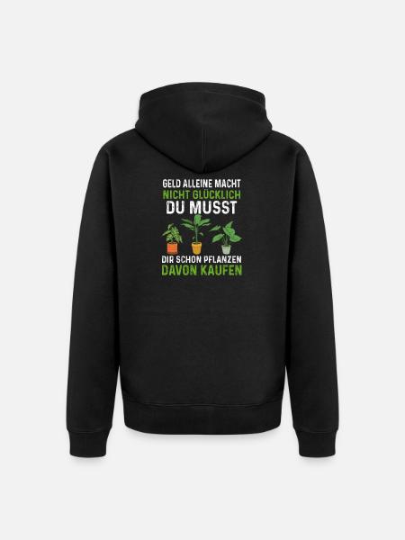 Gärtner - Unisex Premium Bio Zip Hoodie - Schwarz