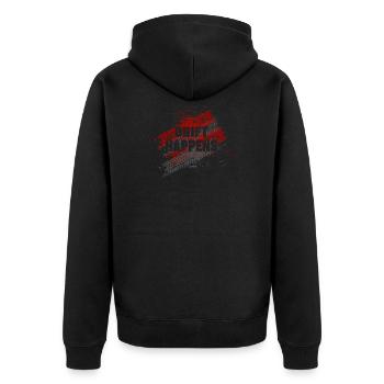 Drift Motorsport Auto Car Drift Drifting Fan - Veste à capuche bio Premium Unisexe - noir - Dos - Nico (187cm)