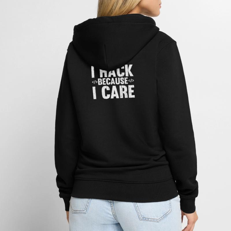 Hacker Code Informatique admin Oracle Cadeau Veste à capuche bio Premium Unisexe