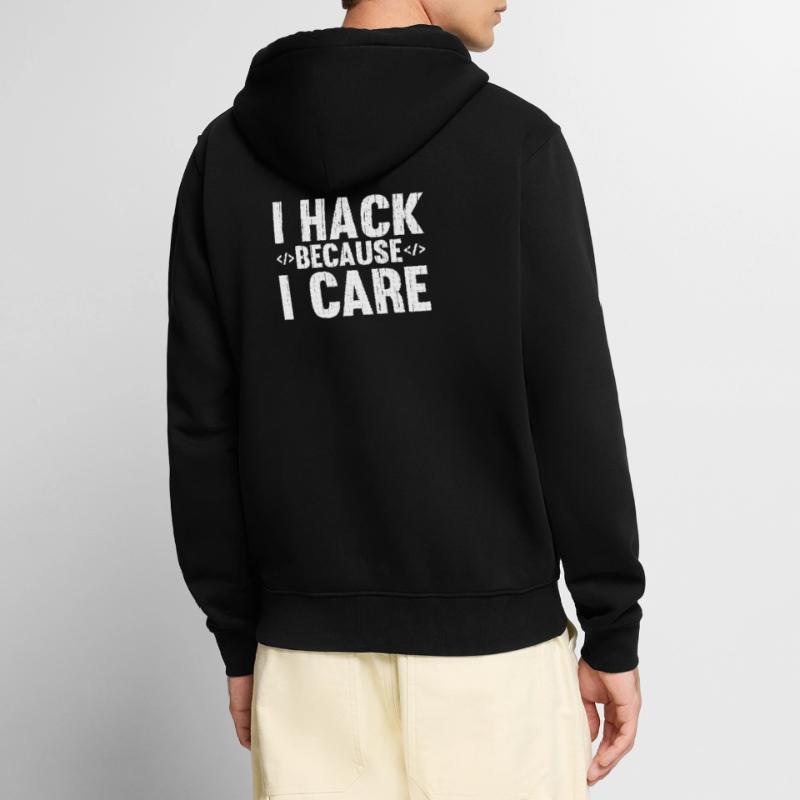 Hacker Code Informatique admin Oracle Cadeau Veste à capuche bio Premium Unisexe