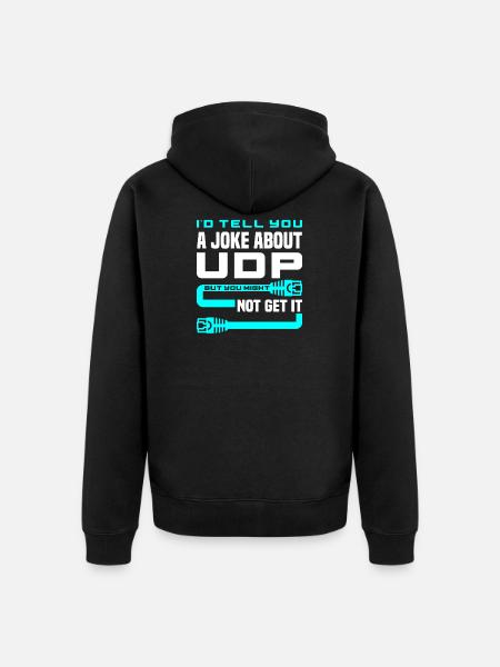 Cybersecurity-Ingenieur Helpdesk-Support IT-Admin - Unisex Premium Bio Zip Hoodie - Schwarz