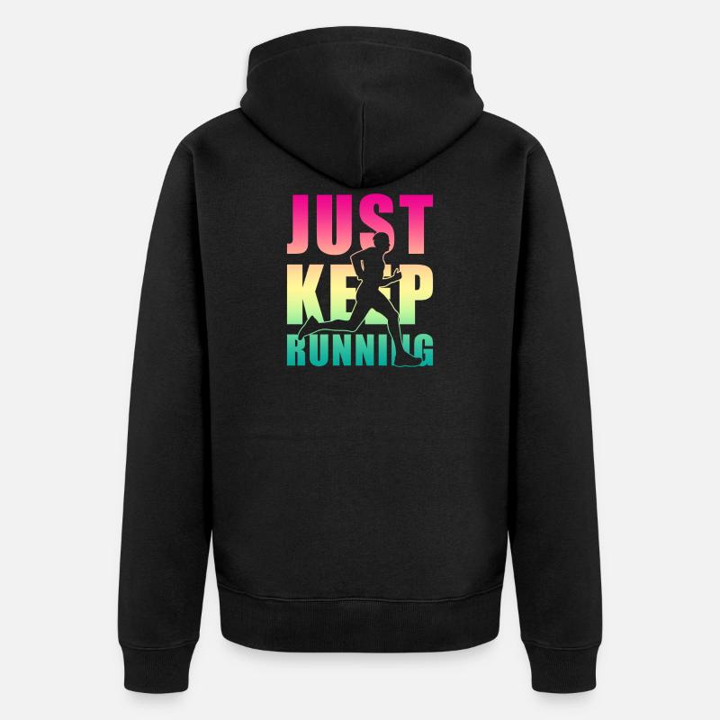 Jogging Jogger cadeau - Veste à capuche bio Premium Unisexe - noir
