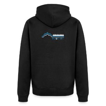 Yosemite Parc National Aventure Retro Cadeau - Veste à capuche bio Premium Unisexe - noir - Dos - Nico (187cm)