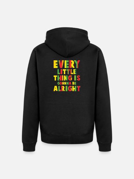 Reggae - Veste à capuche bio Premium Unisexe - noir