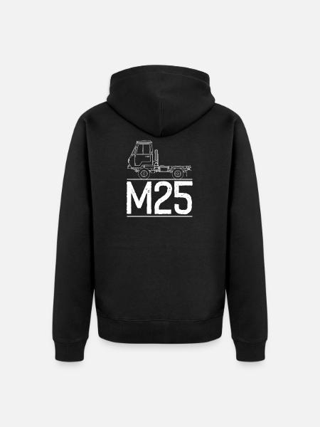 Multicar M25 T-Shirt - Unisex Premium Organic Zip Hoodie - black