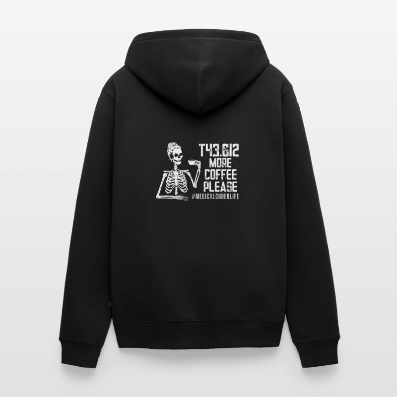 Medical Coder Coding Specialist Unisex Premium Organic Zip Hoodie