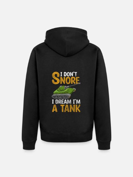 Tanks Fight Soldiers Firepower - Unisex Premium Organic Zip Hoodie - black