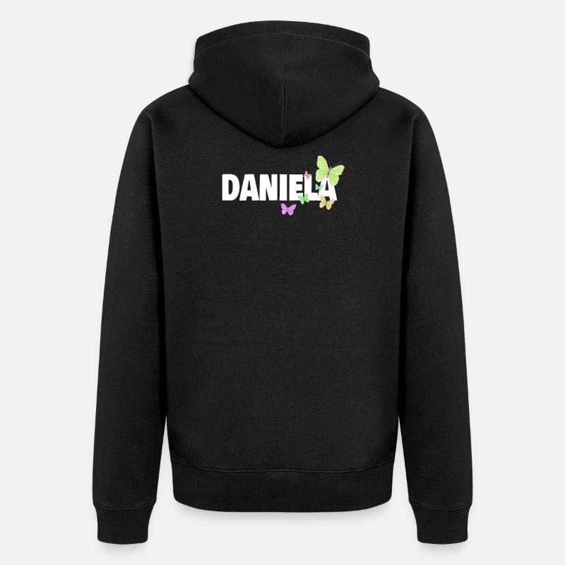 Daniela - Veste à capuche bio Premium Unisexe - noir