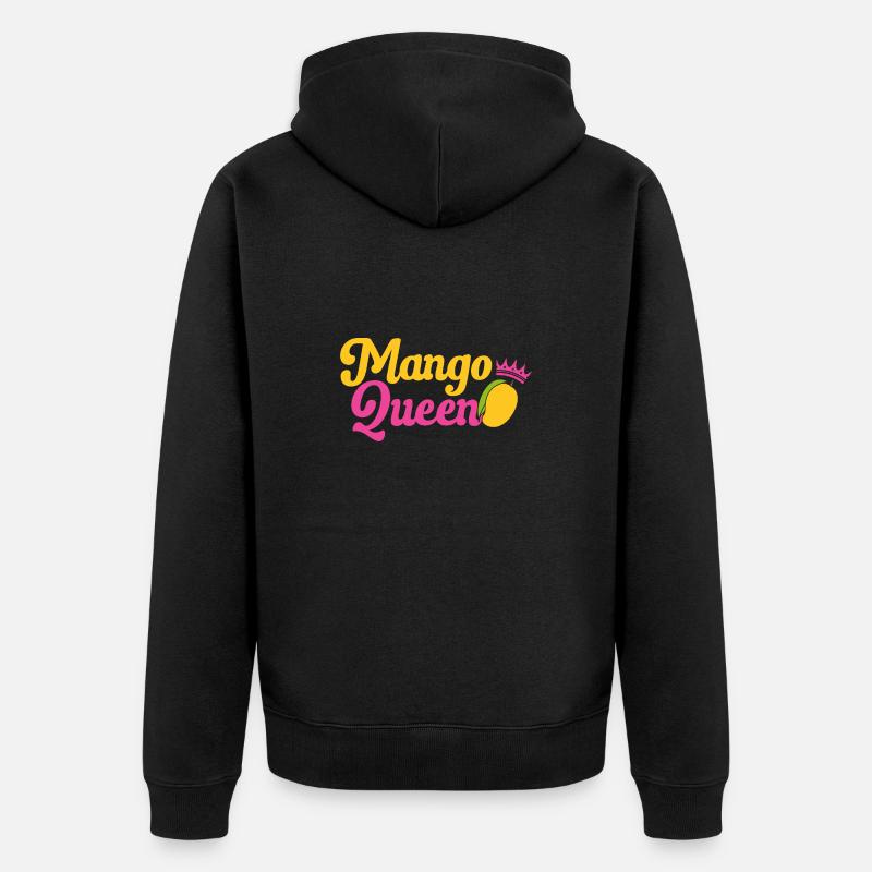 Mangue Fruit Mangue - Veste à capuche bio Premium Unisexe - noir