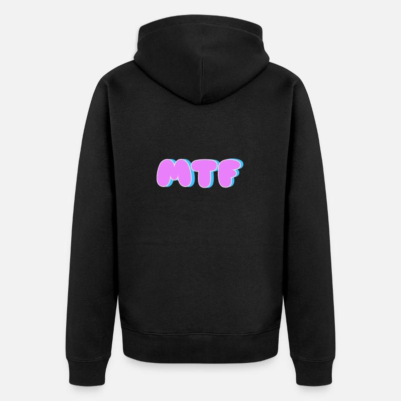 MTF - Veste à capuche bio Premium Unisexe - noir