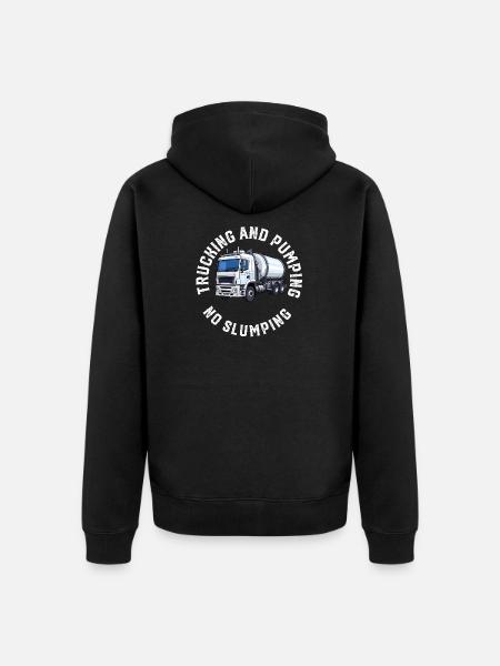 Klärgrubenpumpen-Servicer, Kanalsystem-Installateur - Unisex Premium Bio Zip Hoodie - Schwarz