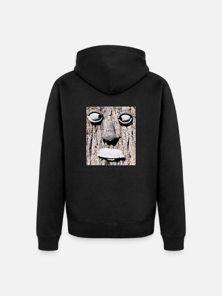 Moi et mon bois - Veste à capuche bio Premium Unisexe - noir