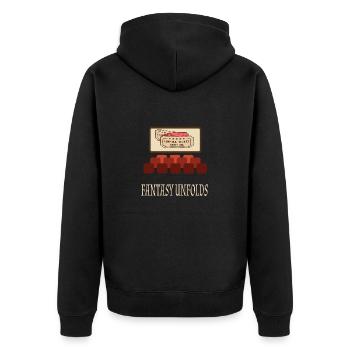 Cinéma Cinéphile Rétro Vintage Classique Cinéma TV - Veste à capuche bio Premium Unisexe - noir - Dos - Nico (187cm)