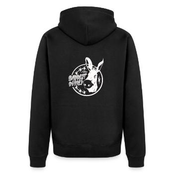 Le pire âne - Veste à capuche bio Premium Unisexe - noir - Dos - Nico (187cm)