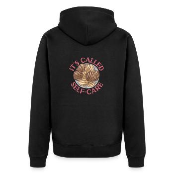 Concha Hispanique Mexicain Pan Dulce - Veste à capuche bio Premium Unisexe - noir - Dos - Nico (187cm)