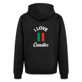 Trading Crypto Stock Market Investor Day Trader - Veste à capuche bio Premium Unisexe - noir - Dos - Nico (187cm)
