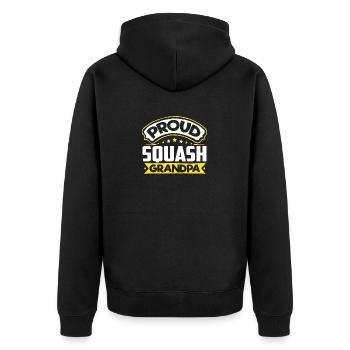 Sports Papy Courge Papi - Veste à capuche bio Premium Unisexe - noir - Dos - Nico (187cm)