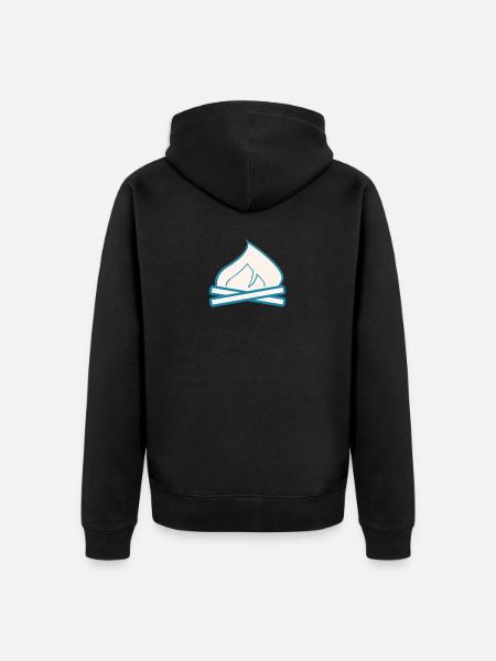 Campfire, Fire, Camping, Holiday - Unisex Premium Organic Zip Hoodie -