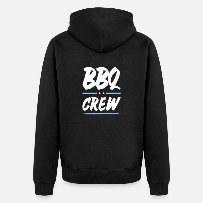 Équipe de barbecue - Veste à capuche bio Premium Unisexe - noir