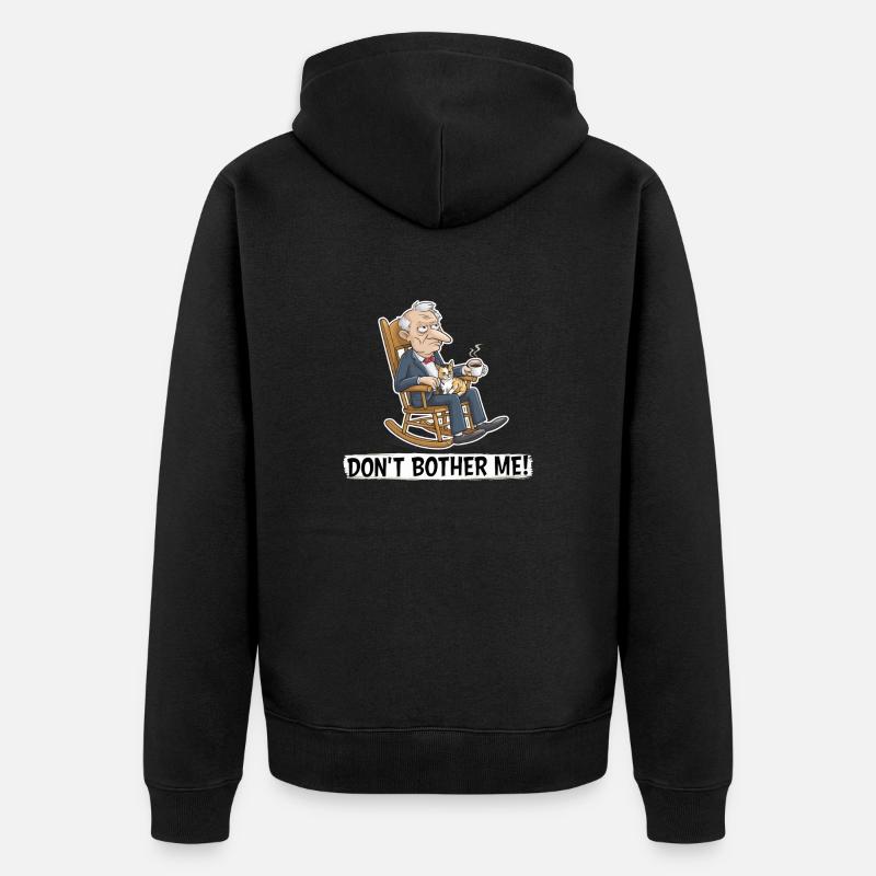 VIEUX - Veste à capuche bio Premium Unisexe - noir