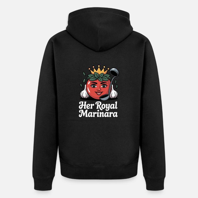 Son design Royal Marinara - Veste à capuche bio Premium Unisexe - noir