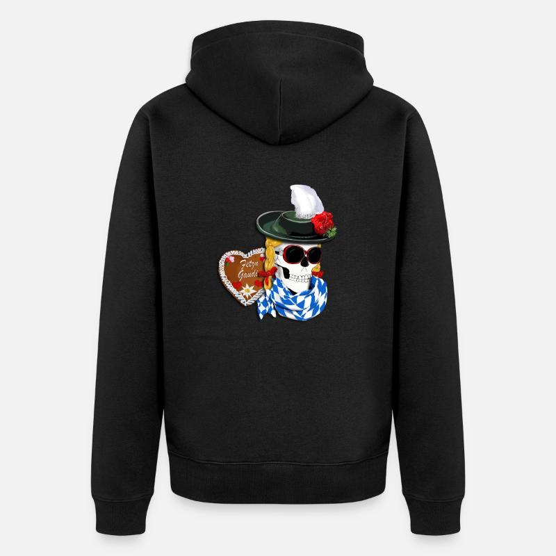 Fetz’n Gaudi - Veste à capuche bio Premium Unisexe - noir