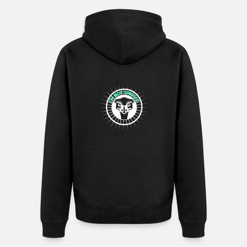 Emu - Veste à capuche bio Premium Unisexe - noir