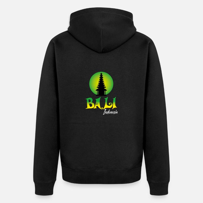 Bali - Veste à capuche bio Premium Unisexe - noir