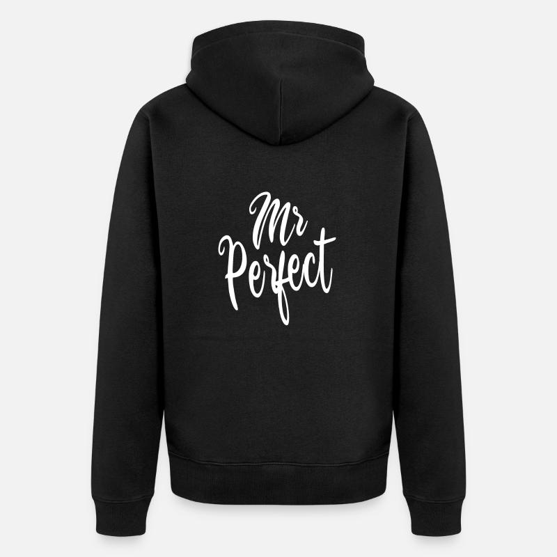 M. parfait - Veste à capuche bio Premium Unisexe - noir