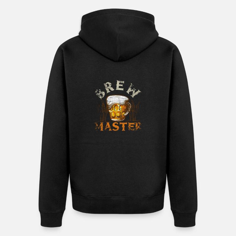 Brew Master - Veste à capuche bio Premium Unisexe - noir