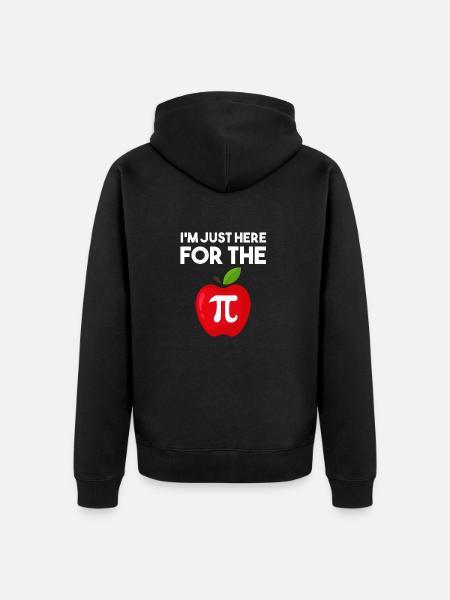 Maths enseignants - Veste à capuche bio Premium Unisexe - noir