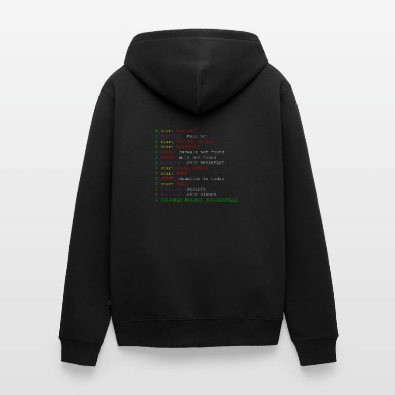 Méthode de fonction de code de blague du programmeur Veste à capuche bio Premium Unisexe