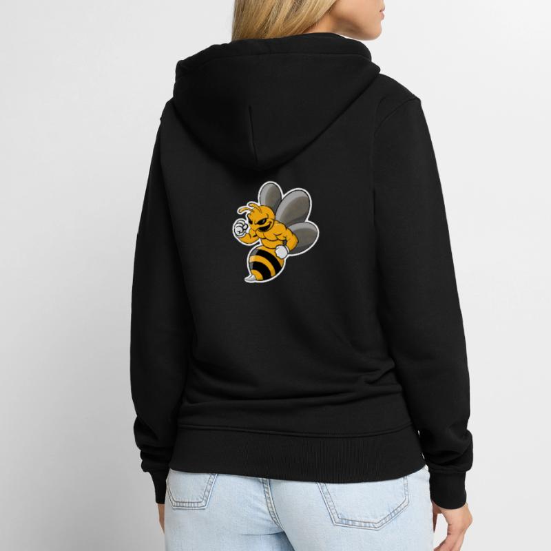 conception cool de guêpe Veste à capuche bio Premium Unisexe