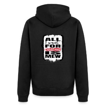 dinosaurs dinosaur tshirt animals avogato - Unisex Premium Bio Zip Hoodie - Schwarz - Hinten - Nico (187cm)