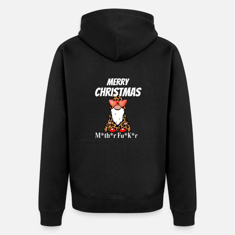 Joyeux Noël - Veste à capuche bio Premium Unisexe - noir