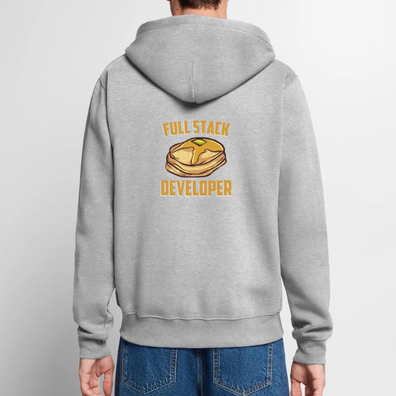 Full Stack Developer - Computer Science Programmer Unisex Premium Organic Zip Hoodie