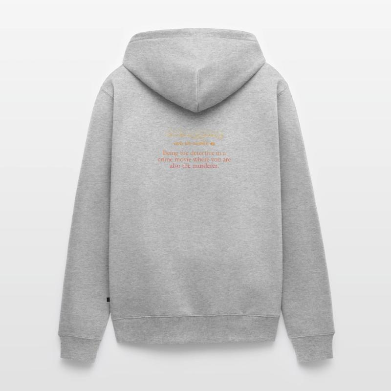 Debugdefinition - Computer Science Programmer Unisex Premium Bio Zip Hoodie