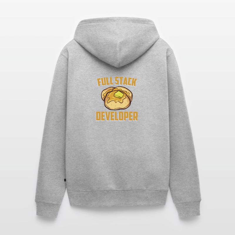 Full Stack Developer - Computer-Software-Programm Unisex Premium Bio Zip Hoodie