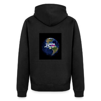 There is no planet B - Veste à capuche bio Premium Unisexe - noir - Dos - Nico (187cm)